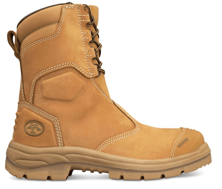 Oliver 55385 High Leg Zip Sided Boot - Wheat