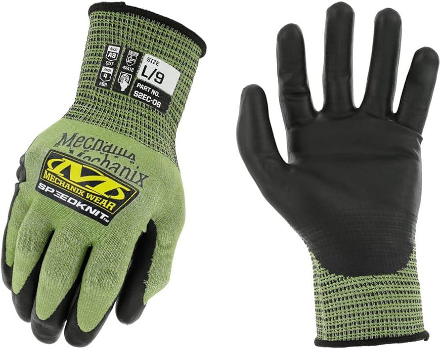 Mechanix Speedknit Coated Cut Resistant Glove S2EC06