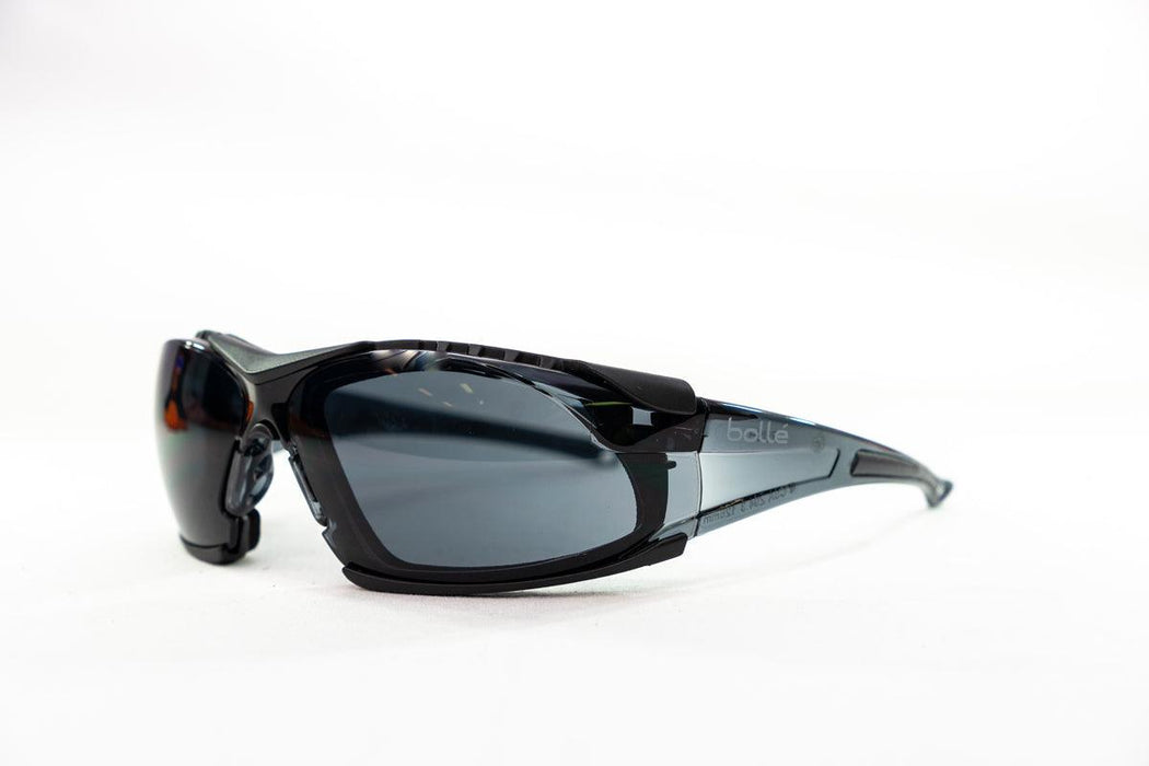 Bolle Rush Safety Glasses Positive Seal Smoke Lens