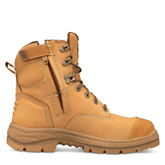 Oliver Men's AT 55332Z Zip sided Safety boots