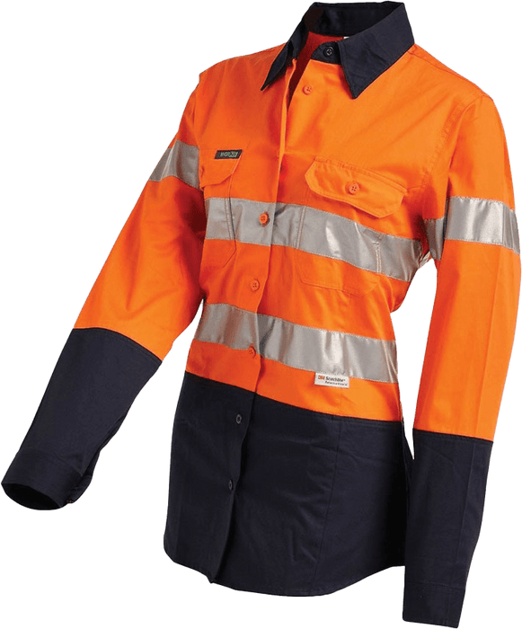 Workit Womens Hi-Vis 2 Tone Lightweight Taped Shirt 2012