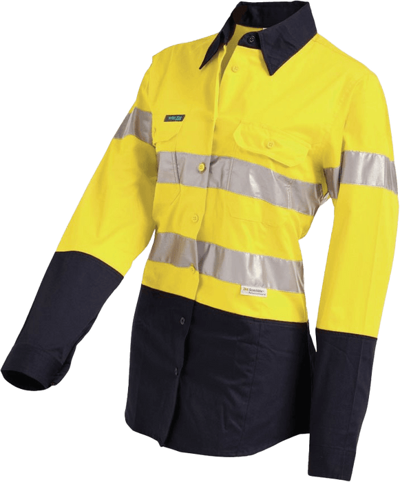 Workit Womens Hi-Vis 2 Tone Lightweight Taped Shirt 2012