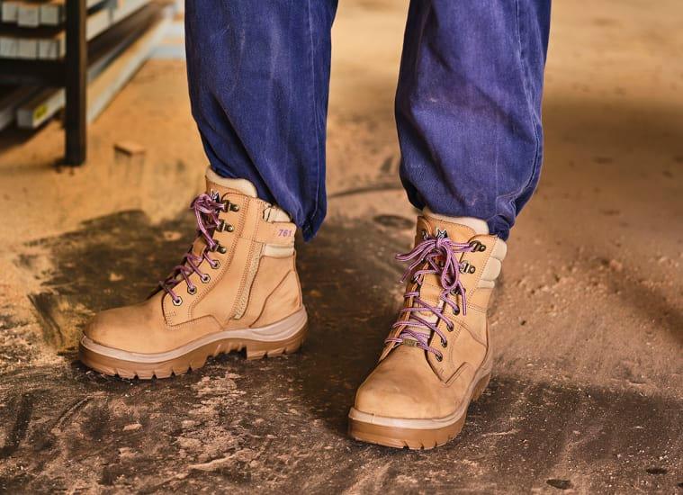 Steel Blue Southern Cross® Zip Ladies Safety Boots – Women’s Fit 522761
