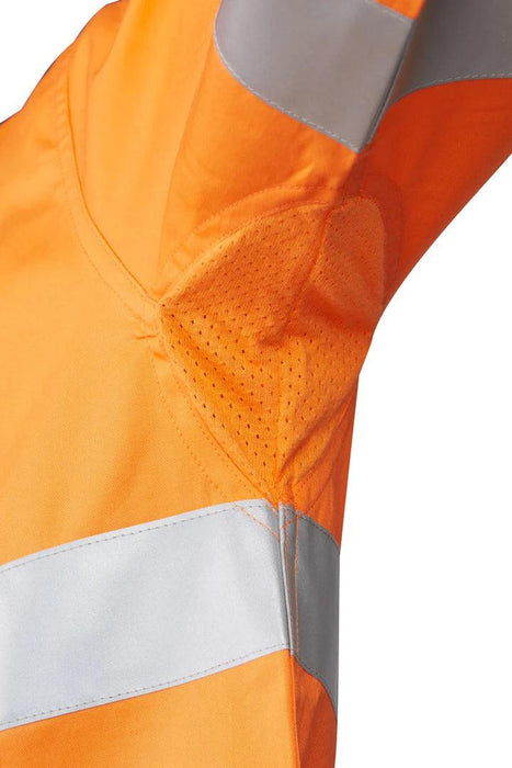 MASTER 7WM419 SHIRT L/SLEEVE MASTER HI VIS D/N 3M TAPED 155GSM COTTON DRILL