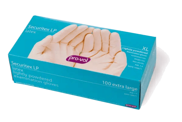 Pro-Val Securitex LP Latex Examination Glove