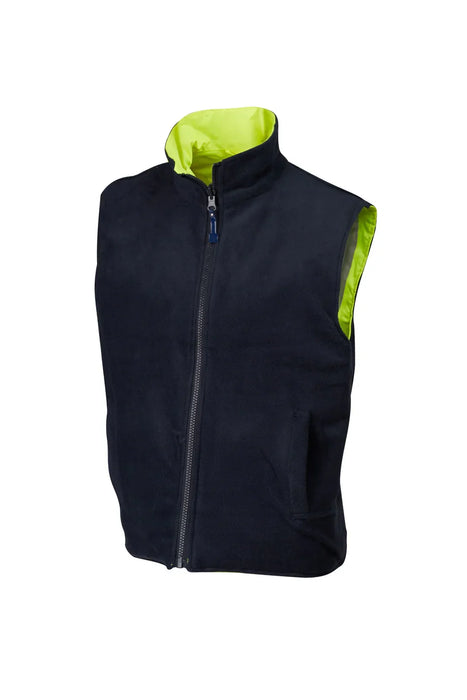 Master Wintermate Hi Vis D/N Polar Fleece Vest with Tape