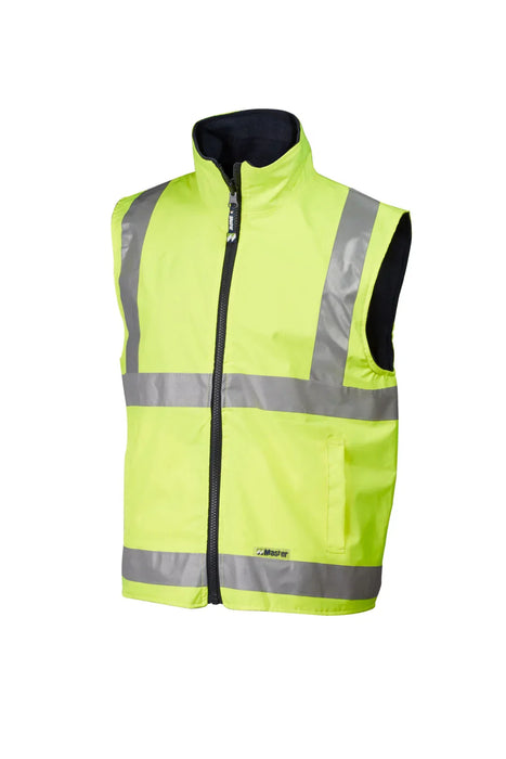 Master Wintermate Hi Vis D/N Polar Fleece Vest with Tape
