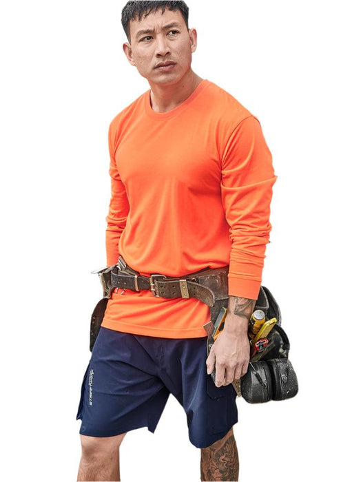 Syzmik Mens Hi Vis Long Sleeve Tee