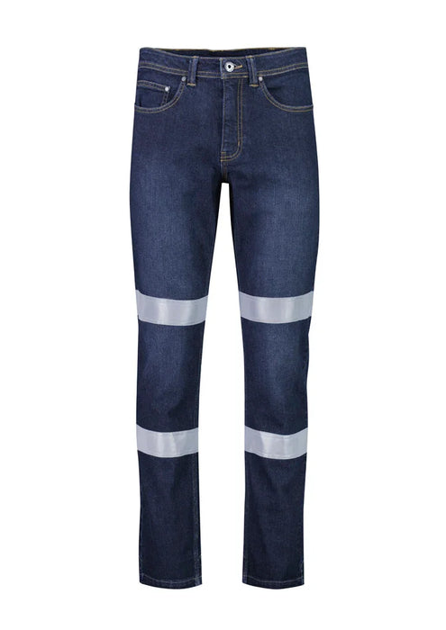 Syzmik Mens Bio Motion Taped Stretch Jean