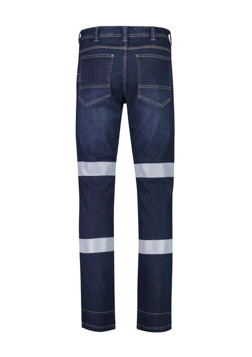 Syzmik Mens Bio Motion Taped Stretch Jean