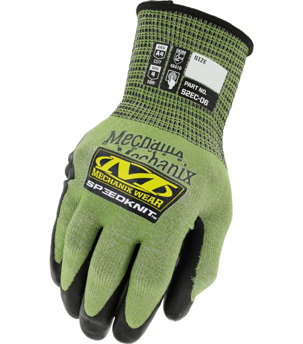Mechanix Speedknit Coated Cut Resistant Glove S2EC06